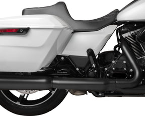 Drag Specialties Seats Seat Predator 3 Double Diamond Silver Vinyl Touring Seat Drag Specialties