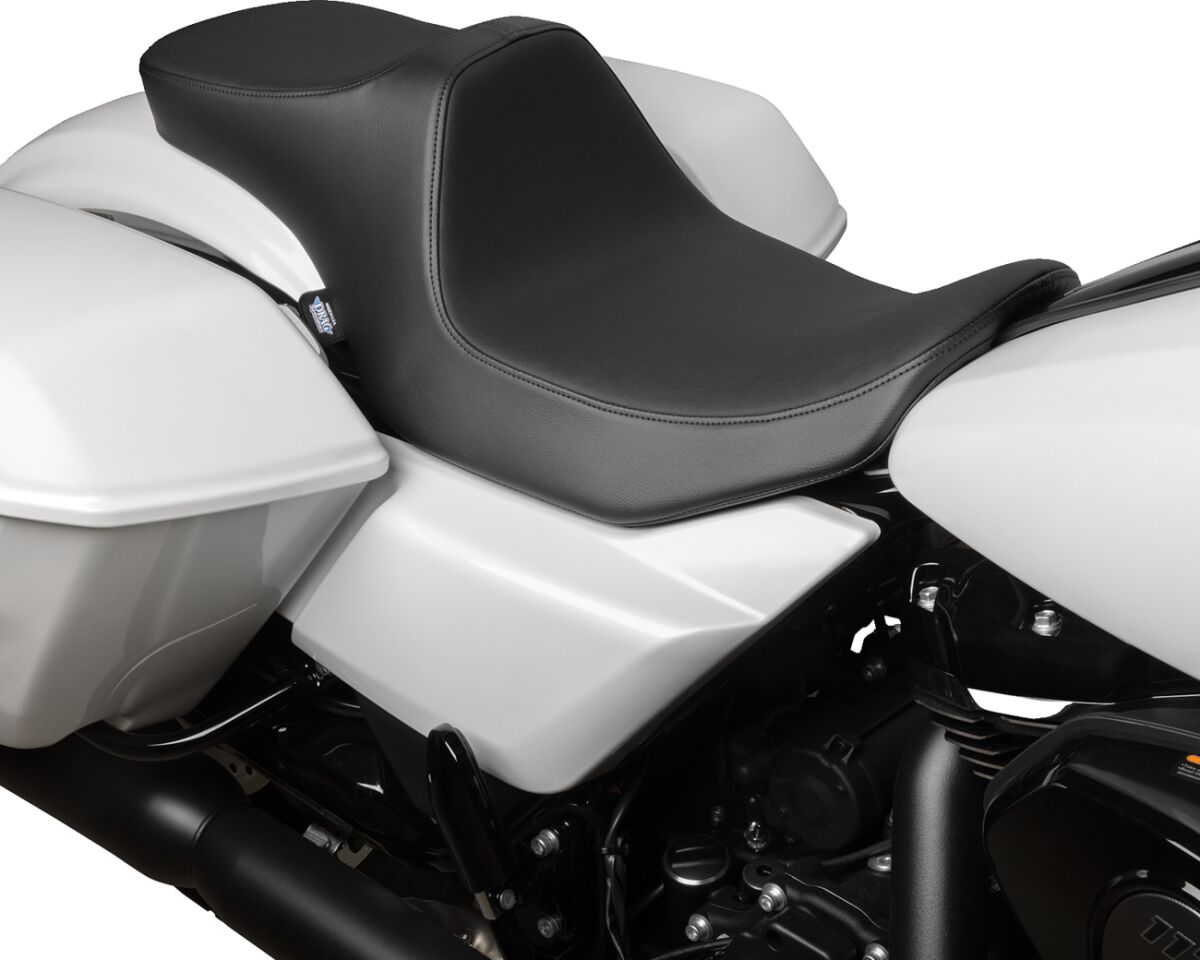 Drag Specialties Seats Seat Predator Iii 2up Smooth Vinyl Touing 2023+ Seat Drag Specialties