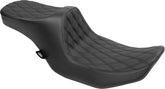 Drag Specialties Seats Predator III Seat, Double Diamond Black Stitching - 23+ Touring Seat Drag Specialties