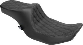 Drag Specialties Seats Predator III Seat, Double Diamond Black Stitching - 23+ Touring Seat Drag Specialties