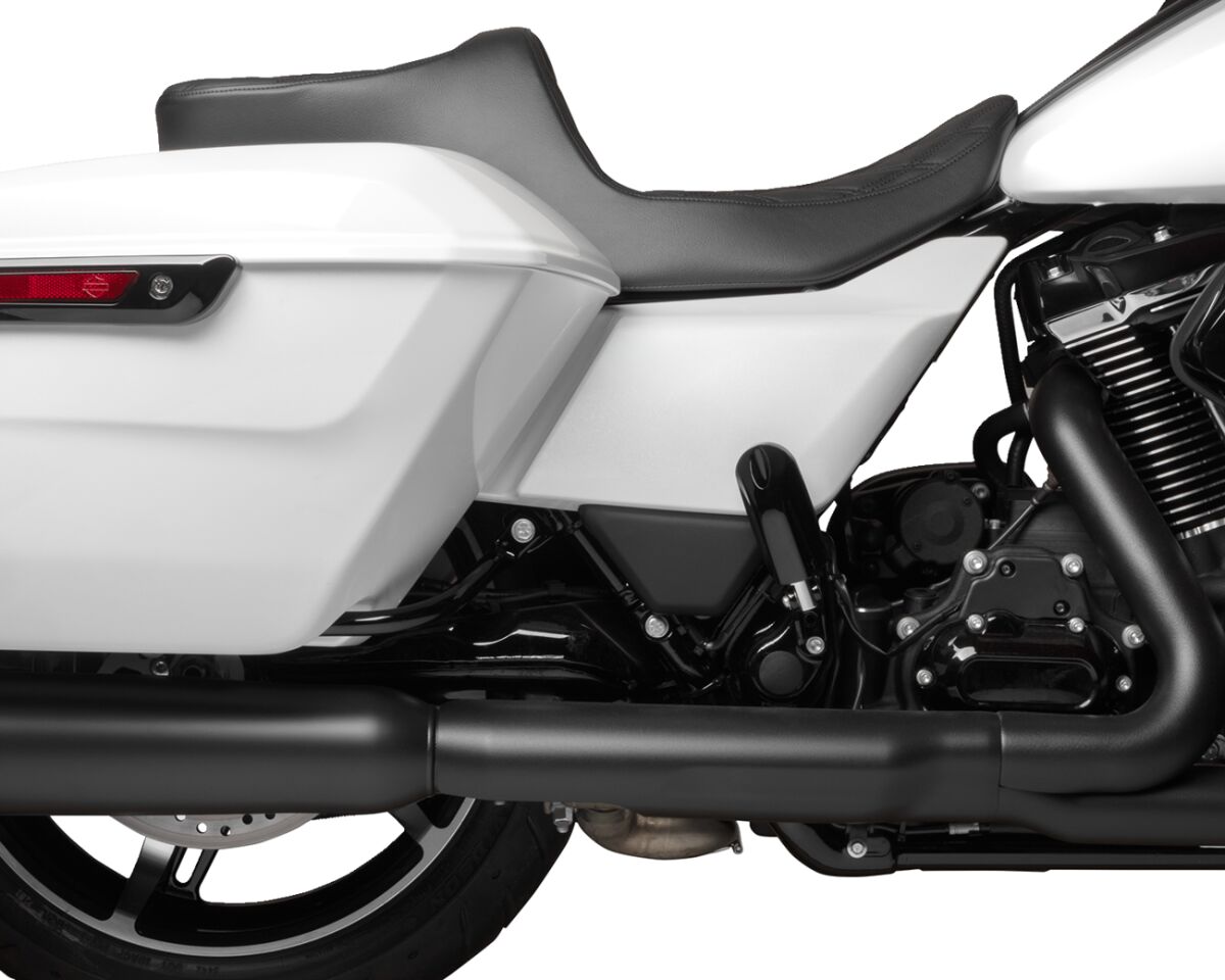 Drag Specialties Seats Predator III Seat, Double Diamond Black Stitching - 23+ Touring Seat Drag Specialties