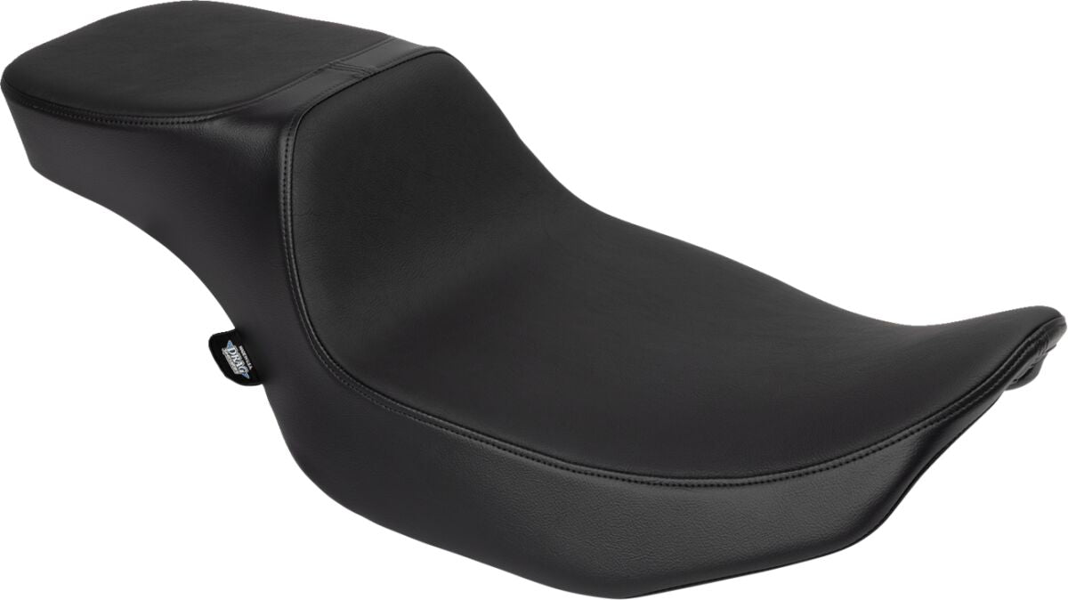 Drag Specialties Seats Seat Predator 2up Performance Smooth Vinyl Extended Reach Seat Drag Specialties