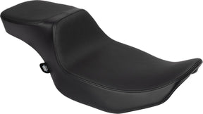 Drag Specialties Seats Seat Predator 2up Performance Smooth Vinyl Extended Reach Seat Drag Specialties