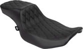 Drag Specialties Seats Seat Predator 2up Performance Dd Blk Vinyl Extended Reach Seat Drag Specialties