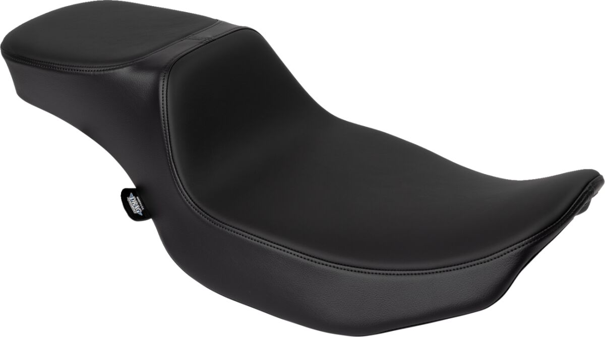 Drag Specialties Seats Seat Predator 2up Performance Solar Leather Extended Reach Seat Drag Specialties