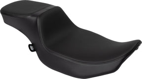 Drag Specialties Seats Seat Predator 2up Performance Solar Leather Extended Reach Seat Drag Specialties