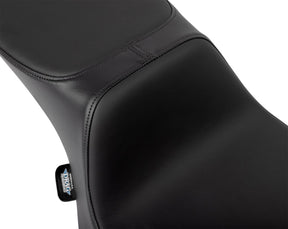 Drag Specialties Seats Seat Predator 2up Performance Solar Leather Extended Reach Seat Drag Specialties