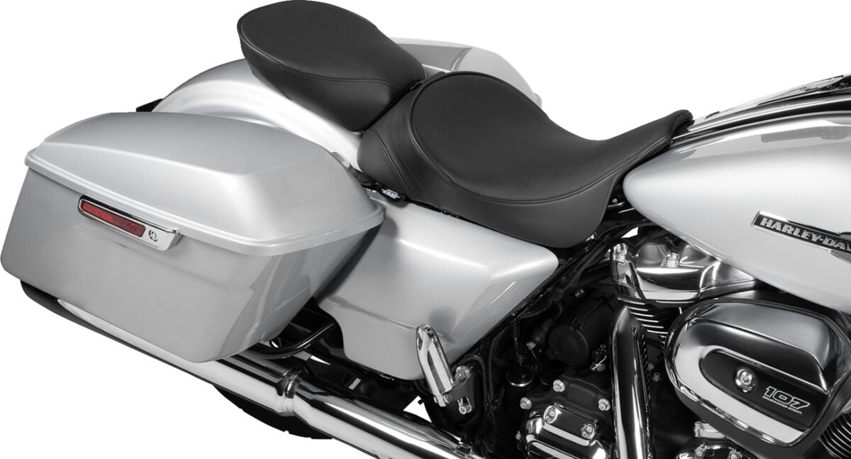 Drag Specialties Seats Seat Rear Solo Wide Smooth Vin SEATS-FOR HARLEY DRESSER/TOURI Drag Specialties