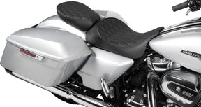 Drag Specialties Seats Seat Rear Solo Wide Double Dia SEATS-FOR HARLEY DRESSER/TOURI Drag Specialties