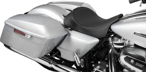 Drag Specialties Seats Solo Front Seat Smooth W/ Backrest Option Fl '08 '23 Seat Drag Specialties