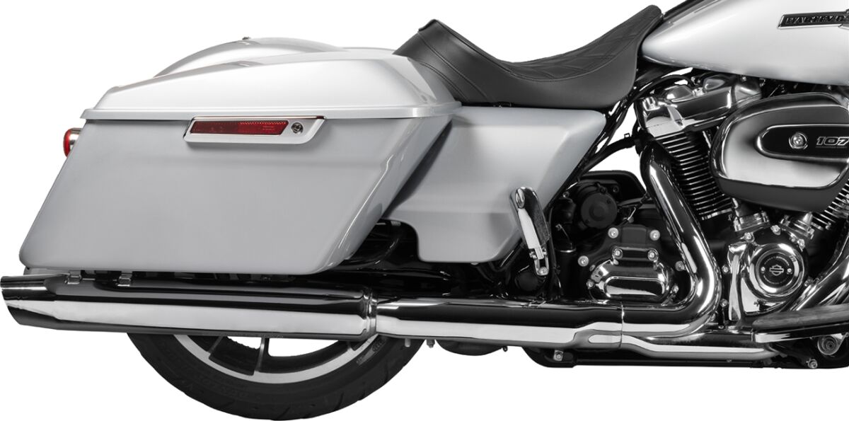 Drag Specialties Seats Solo Front Seat Double Diamond Black Sittch W/ Backrest Option Fl '08 '23 Seat Drag Specialties