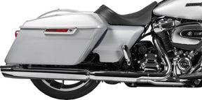 Drag Specialties Seats Solo Front Seat Double Diamond Black Sittch W/ Backrest Option Fl '08 '23 Seat Drag Specialties