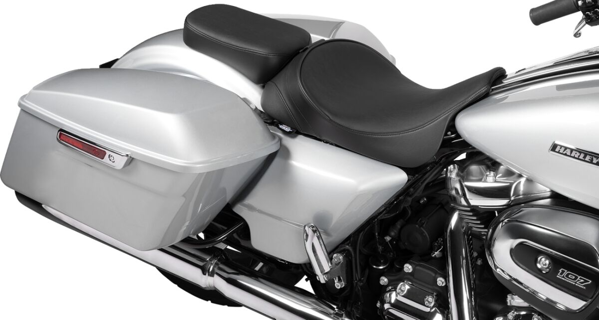 Drag Specialties Seats Seat Rear Solo Wide Smooth Vin SEATS-FOR HARLEY DRESSER/TOURI Drag Specialties
