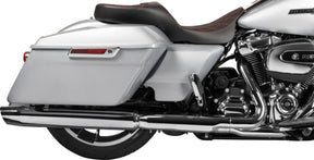 Drag Specialties Seats Seat Freedom Extended Reach Dd Stitch Red Vinyl Touring Seat Drag Specialties