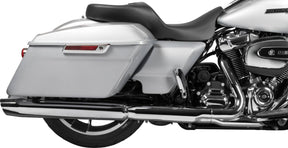 Drag Specialties Seats Seat Freedom Extnd Smooth Vinyl W/Solar Leather Touring Seat Drag Specialties