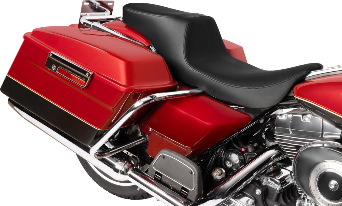 Drag Specialties Seats Seat Perf. Preditor 2 Up Smooth SEATS-FOR HARLEY DRESSER/TOURI Drag Specialties