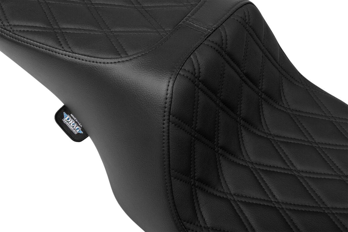 Drag Specialties Seats Seat Perf.Preditor 2 Up Ddstch SEATS-FOR HARLEY DRESSER/TOURI Drag Specialties