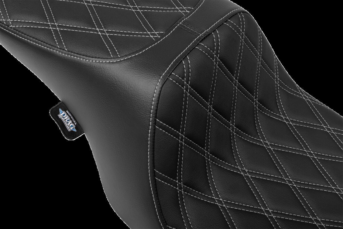 Drag Specialties Seats Seat Perf.Preditor 2 Up Ddstch SEATS-FOR HARLEY DRESSER/TOURI Drag Specialties Seats