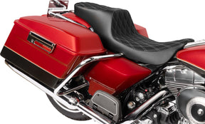 Drag Specialties Seats Seat Perf.Preditor 2 Up Ddstch SEATS-FOR HARLEY DRESSER/TOURI Drag Specialties Seats
