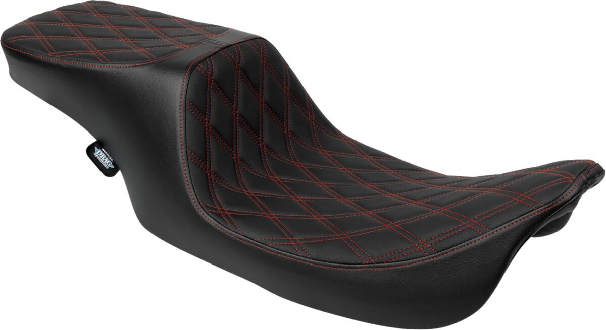 Drag Specialties Seats Seat Perf.Preditor 2 Up Ddstch SEATS-FOR HARLEY DRESSER/TOURI Drag Specialties