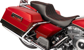 Drag Specialties Seats Seat Perf.Preditor 2 Up Ddstch SEATS-FOR HARLEY DRESSER/TOURI Drag Specialties