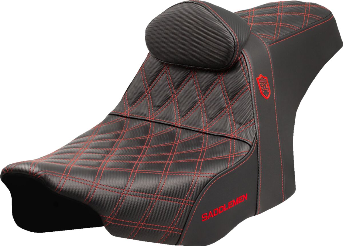 Saddlemen Seat Sdc Performance Grip W/ B SEATS-FOR HARLEY DRESSER/TOURI Saddlemen