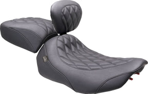 Mustang Seat Solo Wide Tripper Cvo 2 SEATS-FOR HARLEY DRESSER/TOURI Mustang
