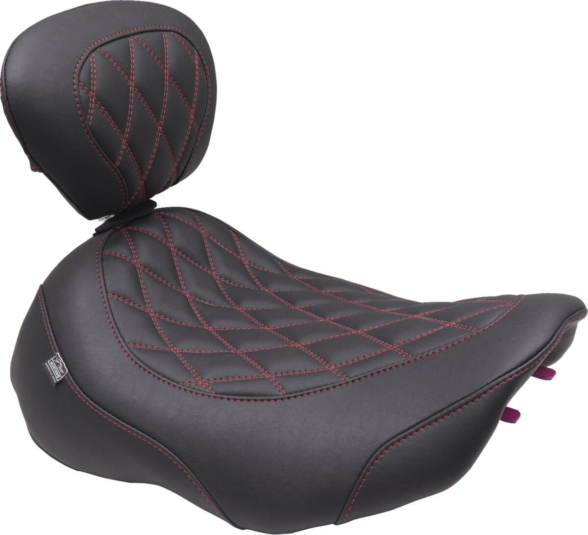 Mustang Seat Solo Wide Tripper Cvo 2 SEATS-FOR HARLEY DRESSER/TOURI Mustang