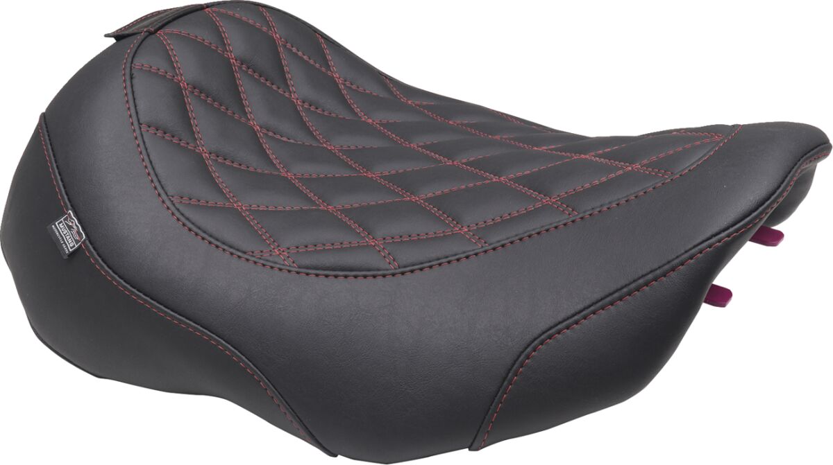 Mustang Seat Solo Wide Tripper Cvo 2 SEATS-FOR HARLEY DRESSER/TOURI Mustang
