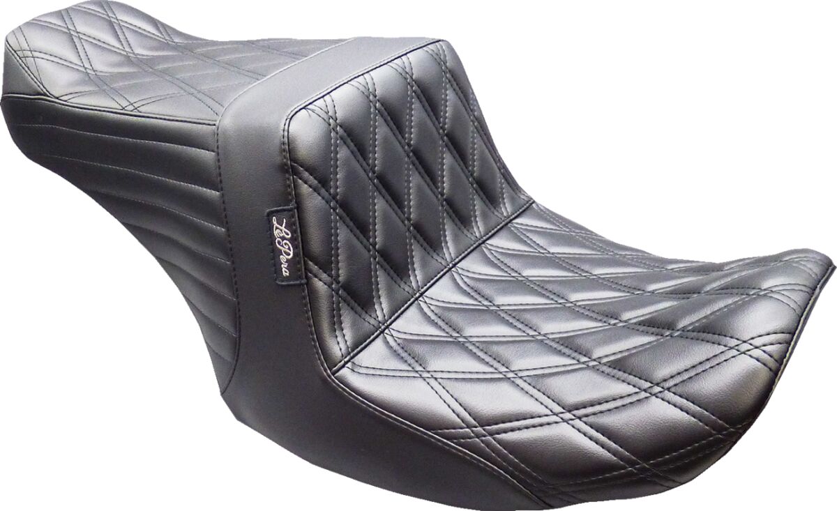 Le Pera Seat Tailwhip Upfront Double D SEATS-FOR HARLEY DRESSER/TOURI Le Pera