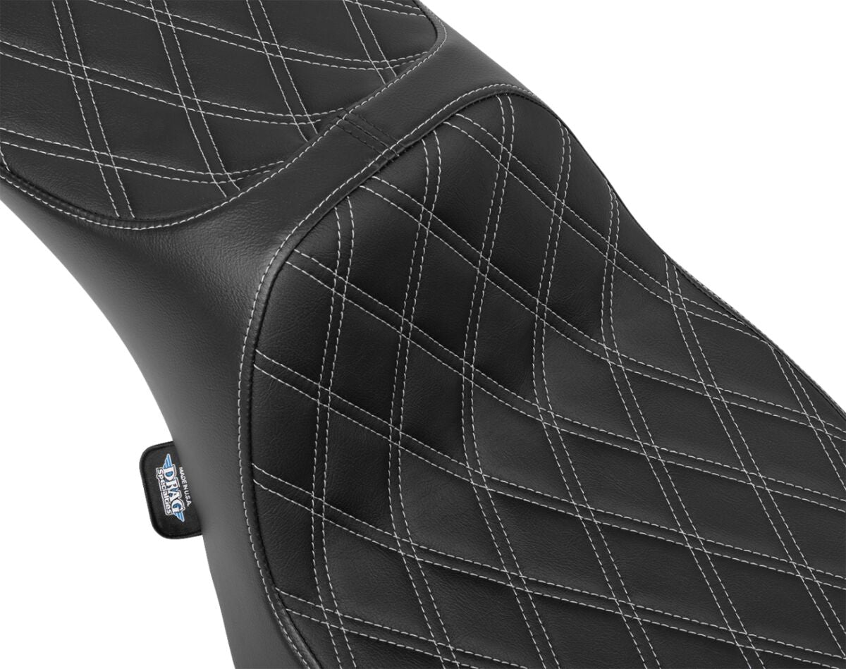 Drag Specialties Seats Extended Reach Predator III Seat - 24+ Touring Seat Drag Specialties