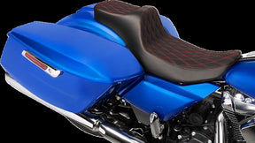 Drag Specialties Seats Extended Reach Predator III Seat - 24+ Touring Seat Drag Specialties Seats
