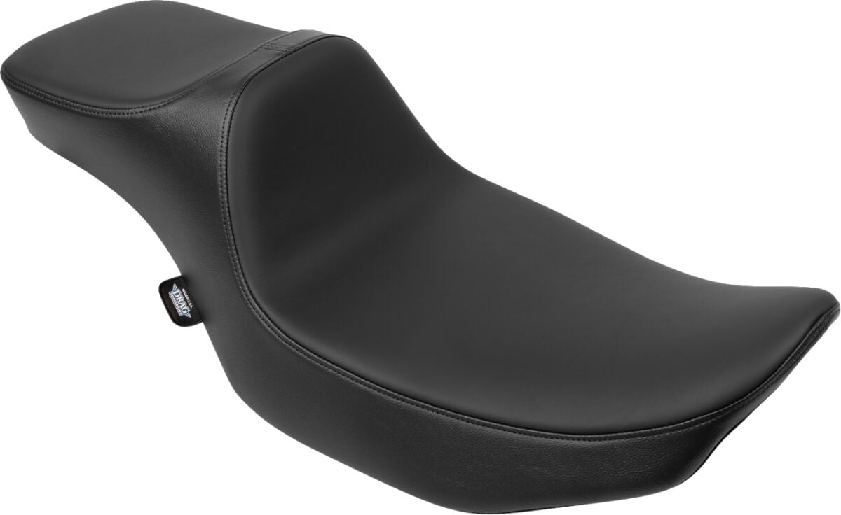 Drag Specialties Seats Seat Predator Iii 2 Up Extend R SEATS-FOR HARLEY DRESSER/TOURI Drag Specialties