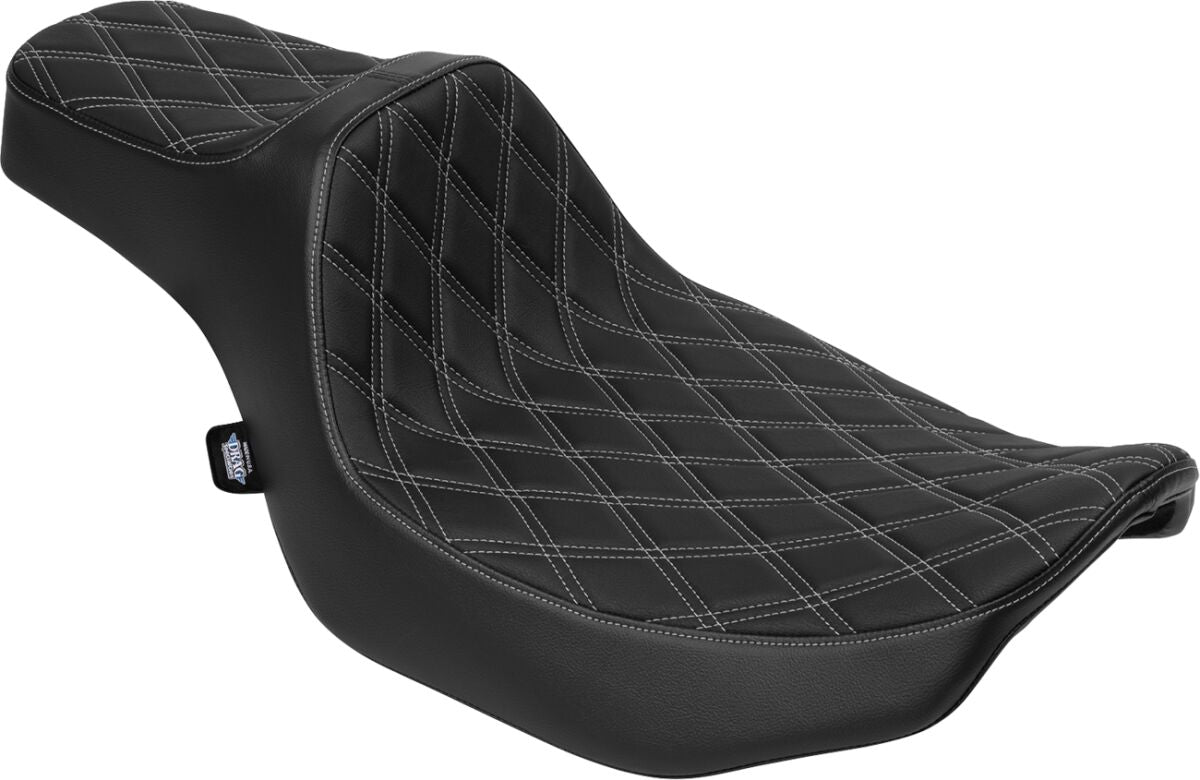Drag Specialties Seats Seat Predator Iii Ext Reach Vi SEATS-FOR HARLEY DRESSER/TOURI Drag Specialties