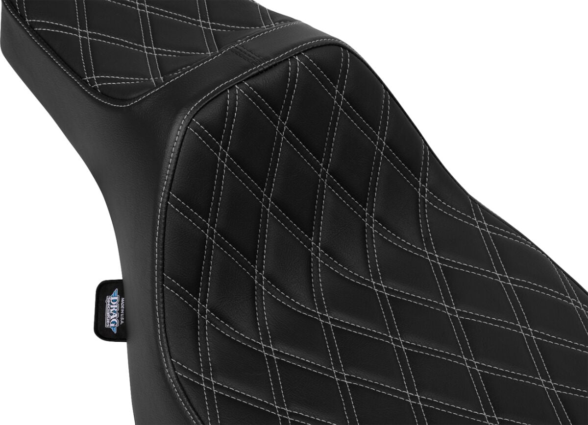 Drag Specialties Seats Seat Predator Iii Ext Reach Vi SEATS-FOR HARLEY DRESSER/TOURI Drag Specialties