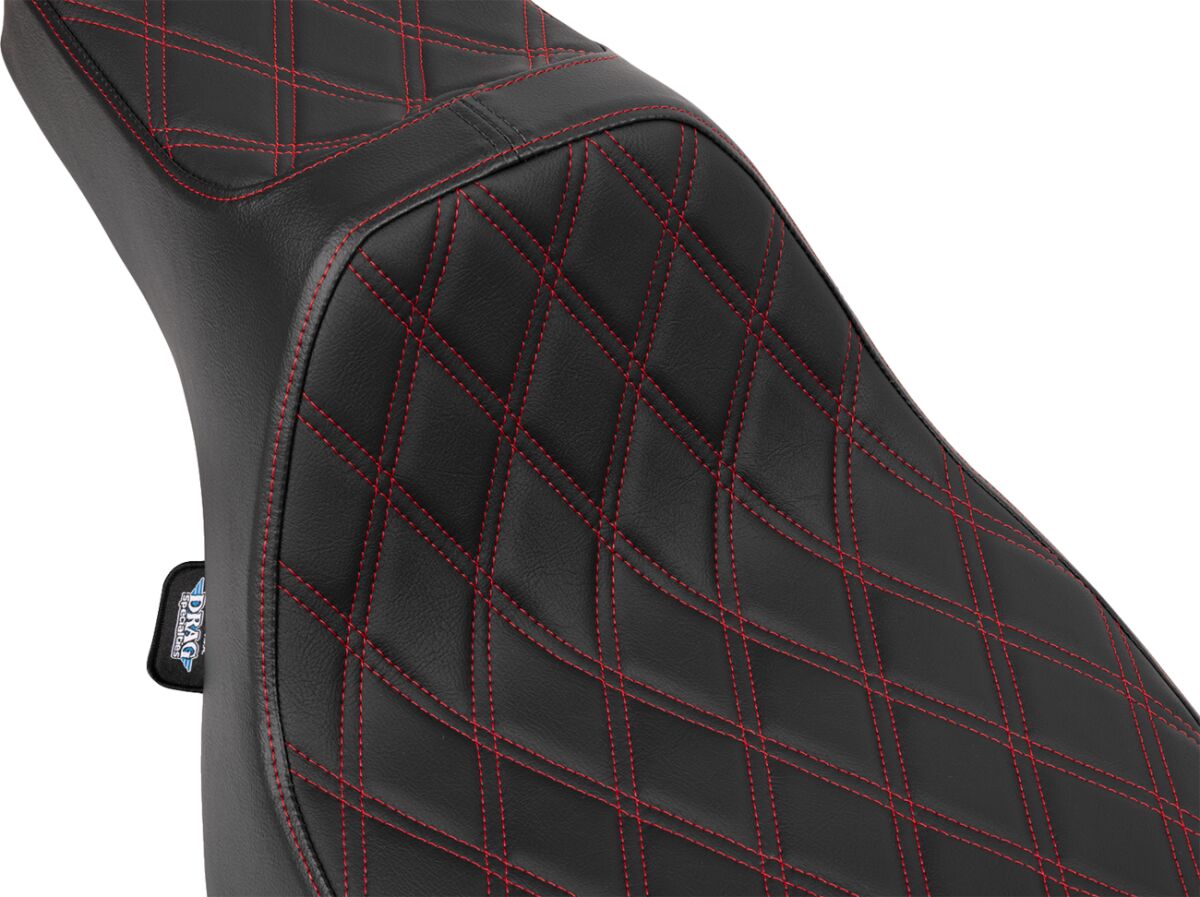 Drag Specialties Seats Seat Predator Iii Ext Reach Vi SEATS-FOR HARLEY DRESSER/TOURI Drag Specialties