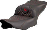 Saddlemen Seat Roadsofa Dragon Red Stitc SEATS-FOR HARLEY DRESSER/TOURI Saddlemen