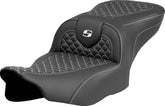 Saddlemen Seat Roadsofa Dragon White Sti SEATS-FOR HARLEY DRESSER/TOURI Saddlemen