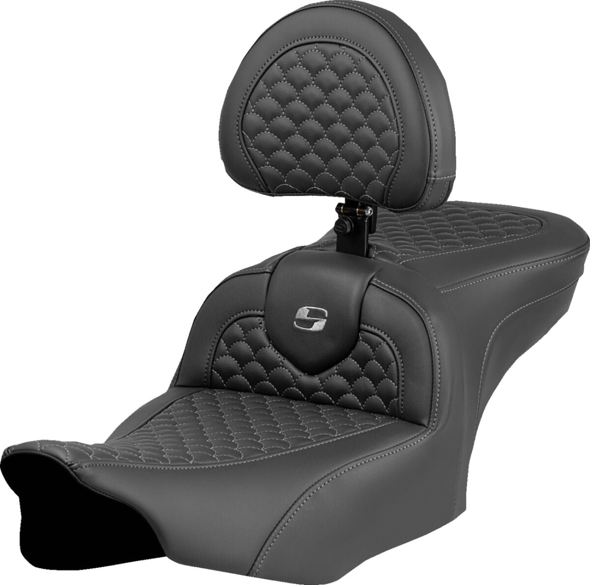Saddlemen Seat Roadsofa Dragon Dark Grey SEATS-FOR HARLEY DRESSER/TOURI Saddlemen