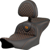Saddlemen Seat Roadsofa Dragon Orange St SEATS-FOR HARLEY DRESSER/TOURI Saddlemen