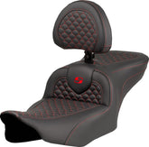 Saddlemen Seat Roadsofa Dragon Red Stitc SEATS-FOR HARLEY DRESSER/TOURI Saddlemen