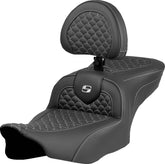 Saddlemen Seat Roadsofa Dragon Silver St SEATS-FOR HARLEY DRESSER/TOURI Saddlemen