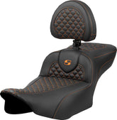 Saddlemen Seat Roadsofa Dragon Orange St SEATS-FOR HARLEY DRESSER/TOURI Saddlemen