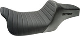 Slyfox Seat Highnoon Clssc Stitch Vnyl SEATS-FOR HARLEY DRESSER/TOURI Slyfox