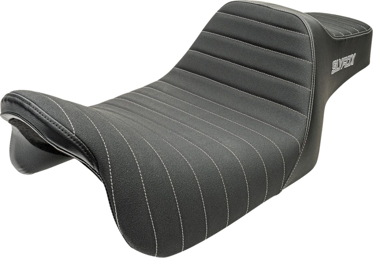 Slyfox Seat Highnoon Slv Logo Touring SEATS-FOR HARLEY DRESSER/TOURI Slyfox