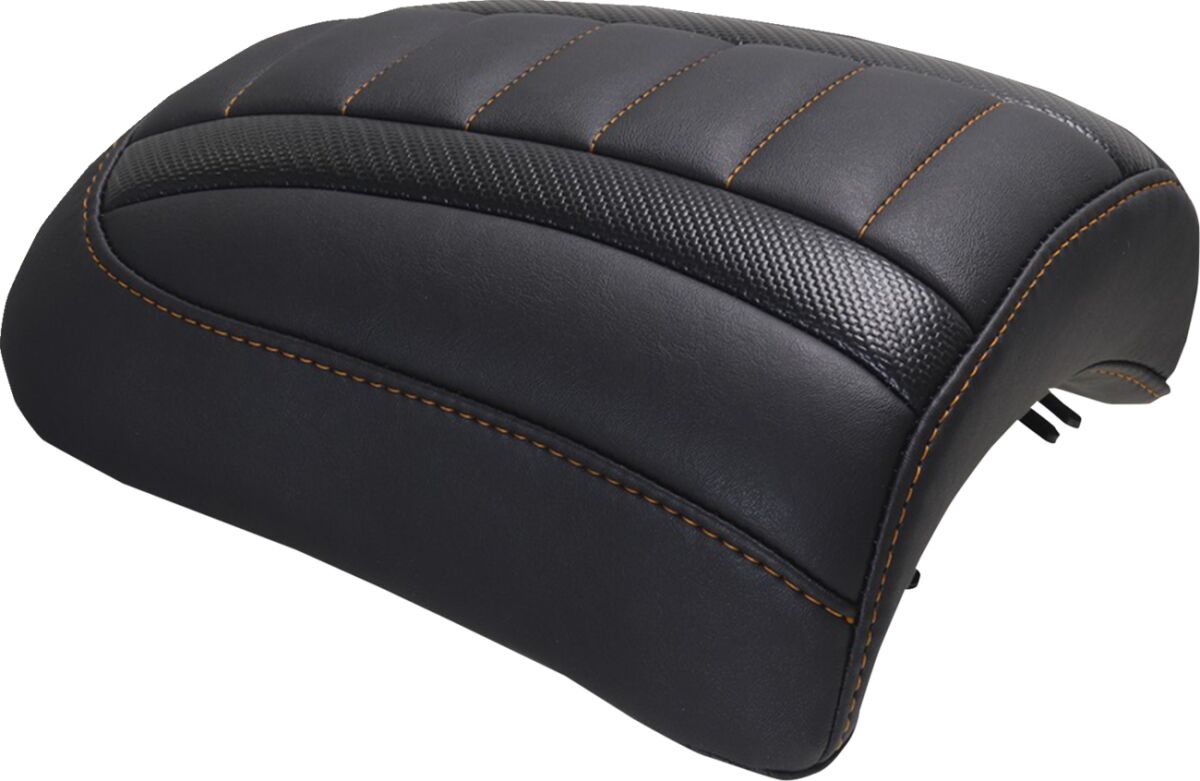 Mustang Seat Rear Cowl Dbl Diam Dlx Or SEATS-FOR HARLEY DRESSER/TOURI Mustang