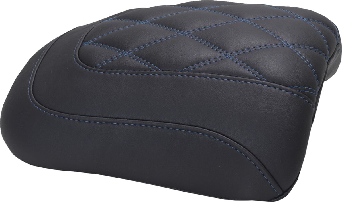 Mustang Seat Rear Cowl Dbl Diam Dlx Sk SEATS-FOR HARLEY DRESSER/TOURI Mustang