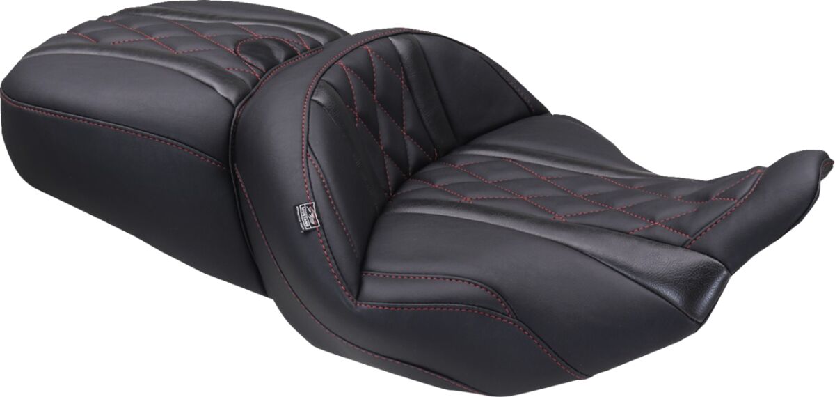 Mustang Seat Super Touring 2 Up Cvo 2 SEATS-FOR HARLEY DRESSER/TOURI Mustang
