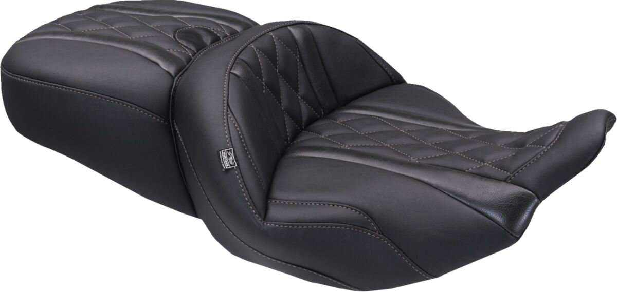 Mustang Seat Super Touring 2 Up Cvo 2 SEATS-FOR HARLEY DRESSER/TOURI Mustang