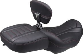 Mustang Seat Solo Deluxe Tour W/Dbr Da SEATS-FOR HARLEY DRESSER/TOURI Mustang